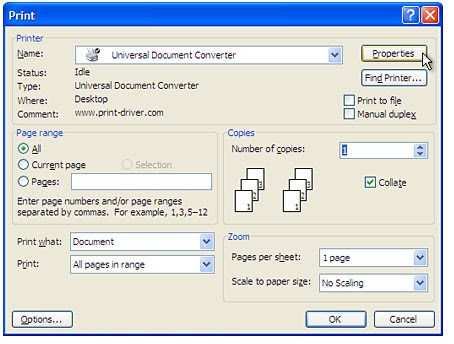 how to convert word 2007 document to pdf