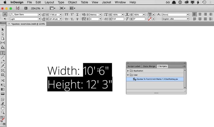indesign error the active document uses multiple page sizes