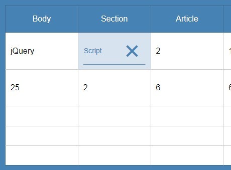 extract word document text into div jquery