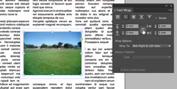 increase size of document indesign