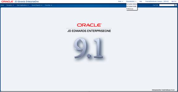 jd edwards one view reporting documentation
