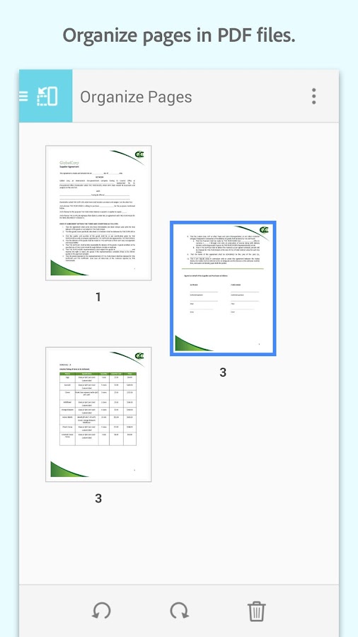 secured pdf online document view on adobe