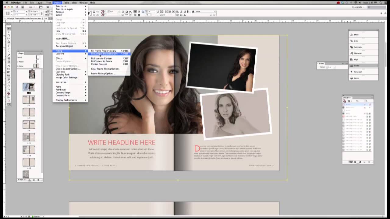 why save as indesign template v document